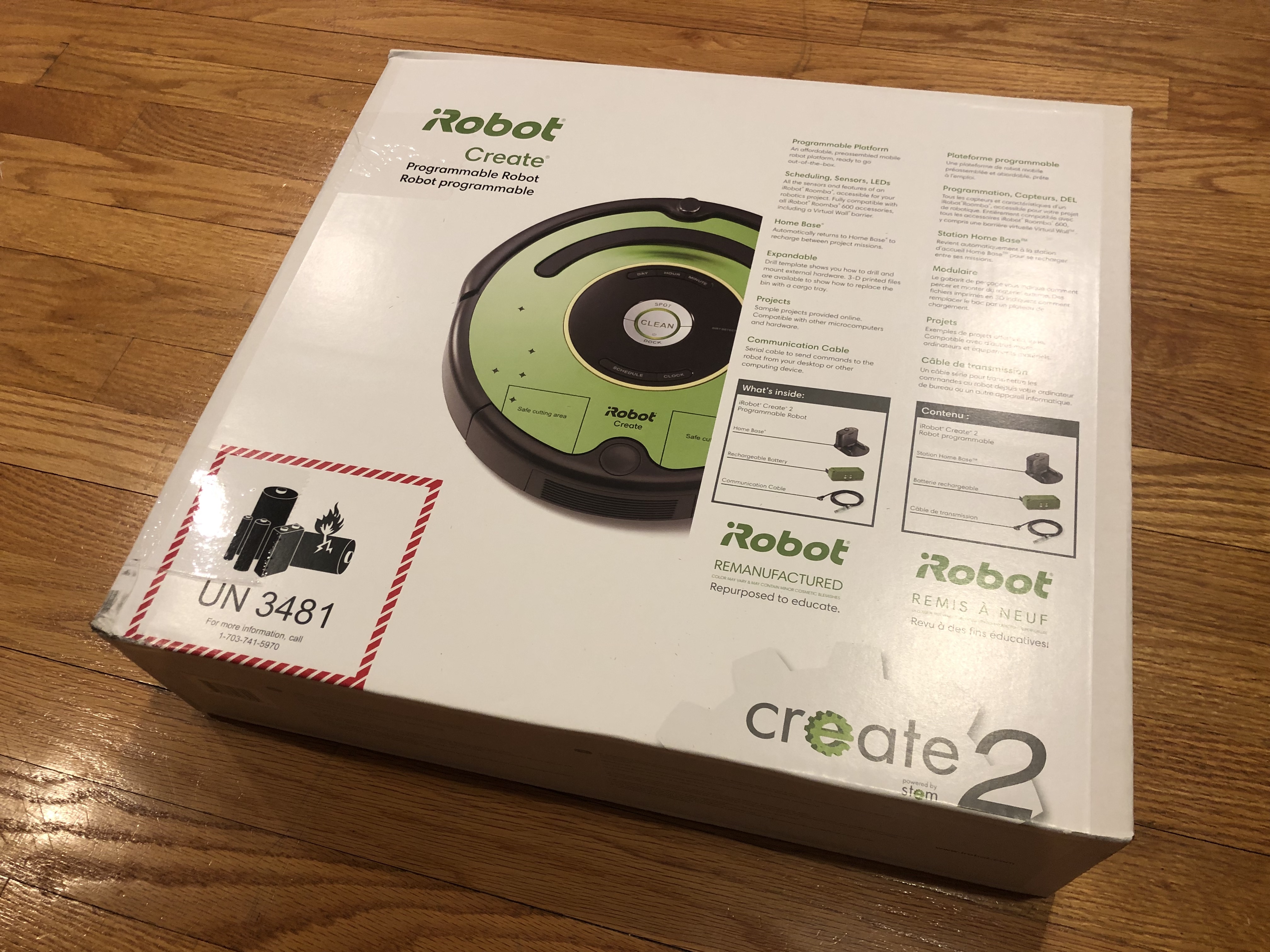 A new iRobot Create 2!